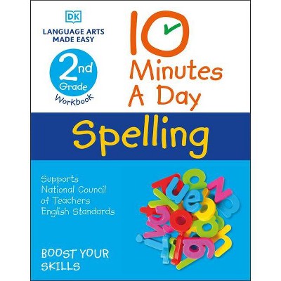 10 Minutes a Day Spelling, 2nd Grade - by  Carol Vorderman (Paperback)