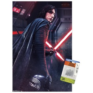 Trends International Star Wars: The Last Jedi - Kylo Unframed Wall Poster Prints - 1 of 4