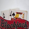 16.5"x15" Blackjack 21 Embossed Metal Sign Red/Black/White - American Art Decor: Game Room & Bar Decor Wall Panel - 4 of 4