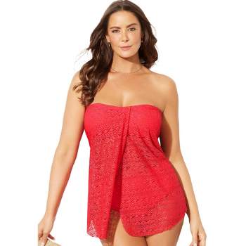 Flyaway Tankini Top with Bust Support