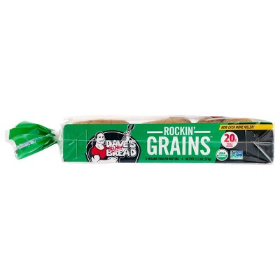 Dave&#39;s Killer Bread Organic Rockin&#39; Grains English Muffins - 13.2oz/6ct