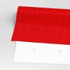 30” 25 sq ft Christmas Roll Wrap Gold/White Dots on Red - Wondershop™ - 3 of 3