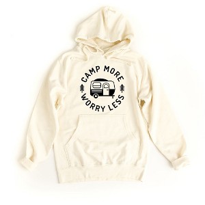 Simply Sage Market Women's Graphic Hoodie Camp More Worry Less Camper - 1 of 2