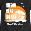 Girls' - Instant Message - Hilton Head Island Fitted Short Sleeve Graphic T-Shirt - 2 of 4