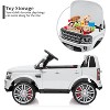 Licensed Land Rover Ride on Car, 12V 4.5 MPH Ride on Toys for Toddler 3-8, Kids Electric Car with Remote Control, Music Player, MP3, LED Lights - 4 of 4