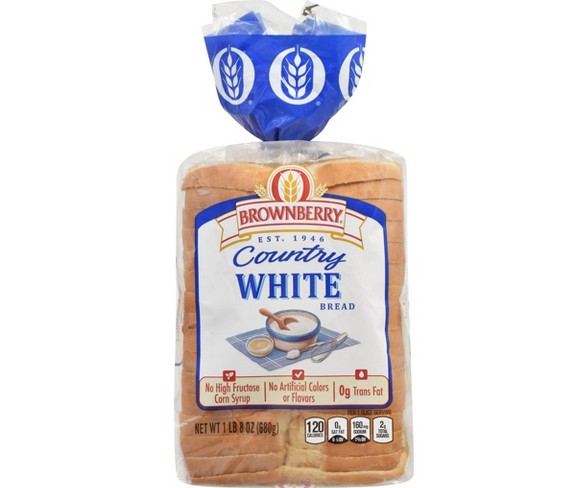 Brownberry Country White Wide Pan Bread - 24oz