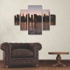 Trademark Fine Art -Robert Michaud Nyc Dusk 1  Panel Set Art - 3 of 3