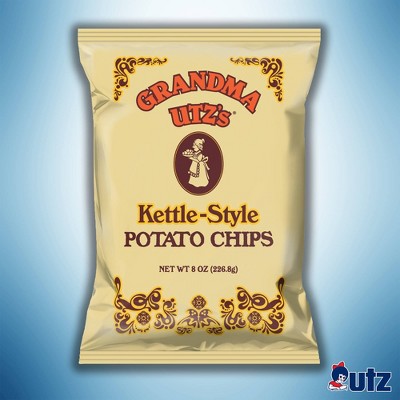 Utz Grandma Handcooked Potato Chips - 8oz : Target