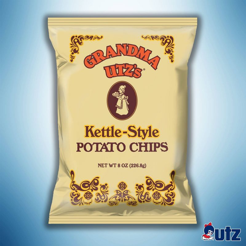 Utz Grandma Handcooked Potato Chips - 8oz, 4 of 8