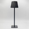 National Brand Portable and Rechargeable LED Touch Lamp with Pleated Shade - 3 of 3