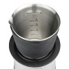 Brentwood 15 Ounce Cordless Electric Milk Frother Warmer and Hot Chocolate  Maker 650 W 14.88 fl oz Cordless 2.50 ft Stainless Steel Black Silver  Stainless Steel - Office Depot