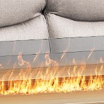 beige cushion/brown wicker