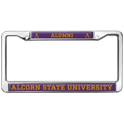 Alcorn State University Alumni Full Size Standard License Plate Metal Frame