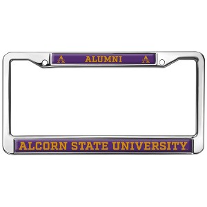 Alcorn State University Alumni Full Size Standard License Plate Metal Frame - 1 of 4