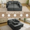 Sectional Couches Sofas, Modular Sectional Sofa with Deep Seat, Upholstered Chenille Convertible Sponge Compression Sofas, No Assembly Required - 3 of 4