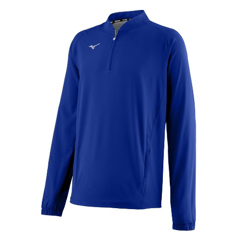 Mizuno Mizuno Long Sleeve Hitting Jacket Mens Size Small In Color Royal 5252 Target
