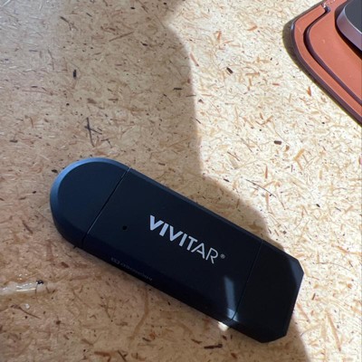 Vivitar Multi-Port USB Hub with SD, Micro SD and Compact Flash Card Reader  
