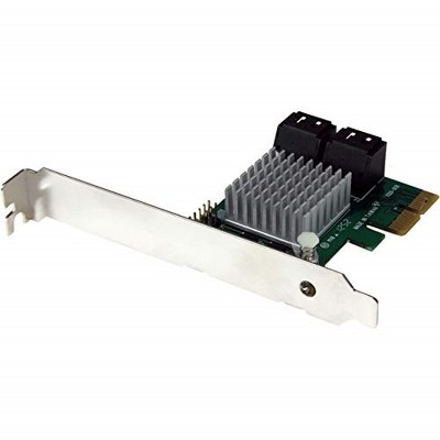 StarTech 4-Port PCIe 2.0 SATA III RAID Controller Card w/ HyperDuo SSD