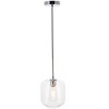 Elegant Lighting Collier 1 light Chrome and Clear glass pendant - 4 of 4