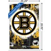 Trends International NHL Boston Bruins - Maximalist Logo 23 Framed Wall Poster Prints - 3 of 4