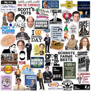The Office Variety 50ct Vinyl Large Deluxe Stickers Variety Pack - 1 of 4