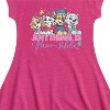 Girls' - Paw Patrol - Marshall Chase Everest Skye Anything Is Paw-Sible Fit & Flair Cap Sleeve Dress - 2 of 3