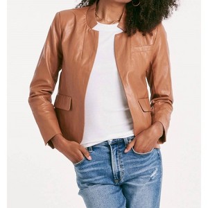 Women's Trinity Faux Leather Jacket - Another Love - 1 of 4