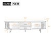 Mid-Century Modern TV Stand for 80" TV with Sliding Doors & 2 Drawers,70.8'' Entertainment Center Media Console for Living Room-Baofuwish - 4 of 4