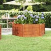 vidaXL Garden Raised Bed Rusty Corten steel Large Garden Raised Bed - 2 of 4