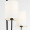 Quorum Lighting Harmony 3 - Light Chandelier in  Matte Black - 2 of 4
