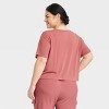 Women's Beyond Ease Crewneck Short Sleeve T-Shirt - All In Motion™ - 2 of 3