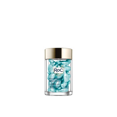 RoC Multi Correxion Hydrate + Plump Night Serum Capsules with Hyaluronic Acid - 30ct