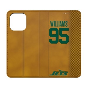 NFL New York Jets Players Game Tactic Folio Cell Phone Case for Apple iPhone - 1 of 4