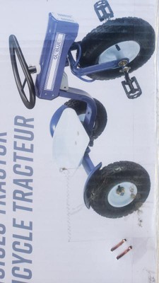 Ol blue clearance tractor tricycle