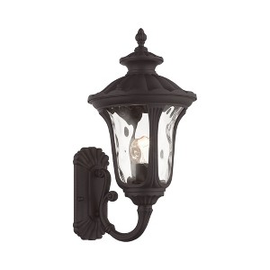 Livex Lighting Oxford 1 - Light Wall Light in  Bronze - 1 of 3