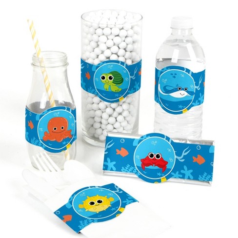 Big Dot Of Happiness Under The Sea Critters - Diy Party Supplies