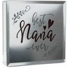 Pavilion Gift Company - Nana - 6" Lit-Mirrored Plaque - Wall Sign Panels - 4 of 4