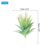 Unique Bargains Mini Unpotted Realistic Textured Garden Decoration Fake Succulent Plants - 2 of 4