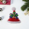 Unique Bargains Christmas Brooches YNCP736-1 Alloy Dripping Wax Multicolor 1 Pc - 2 of 4