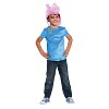 Disguise Toddler Boys' George Pig Classic Costume - Size 3T-4T - Blue - 3 of 3