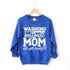 Simply Sage Market Warning Softball Mom Sweatshirt - 2 of 4