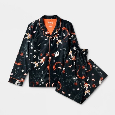 Kids' NBC Halloween 2pc Sleep Pajama Set - Black