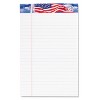 Tops American Pride Writing Pad Narrow 5 x 8 White 50 Sheets Dozen 75101 - 3 of 3