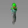 60" Light and Sound Alien Ghoul Halloween Decorative Prop - Hyde and EEK! Boutique™ - 2 of 3