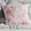 Belhaven Embroidered Decorative Pillow Peach - Levtex Home - 2 of 3