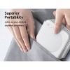 GreenEver Charging Station Magnetic for Mag-Safe Charger Wireless Charger Pad 3 in 1 Foldable for iPhone 12-15 Series Watch 2-9 Air-pods 3/2/Pro - 3 of 4