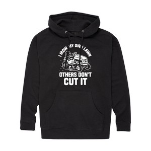 Men's - Instant Message - Others Don't Cut It Graphic Fleece Pullover Hoodie - 1 of 4