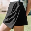 Women's Black Asymmetrical High Waist Skirt - Cupshe - 2 of 4