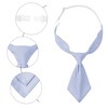INSPIRE CHIC Women's Pre-tied Solid Color Adjustable Short Tie - 3 of 4