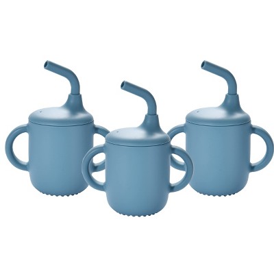 Image of CHILDLIKE BEHAVIOR Mini Mushie Sippy Cup - Dark Blue